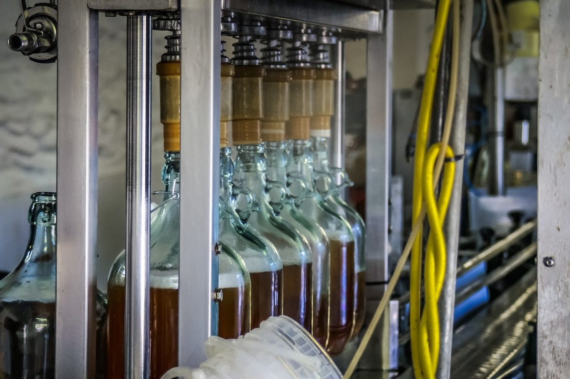 Apfelwein / Cider Abfüllanlage