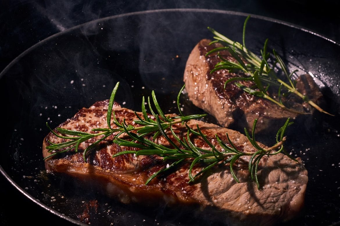 Fleisch nach dem Braten salzen
