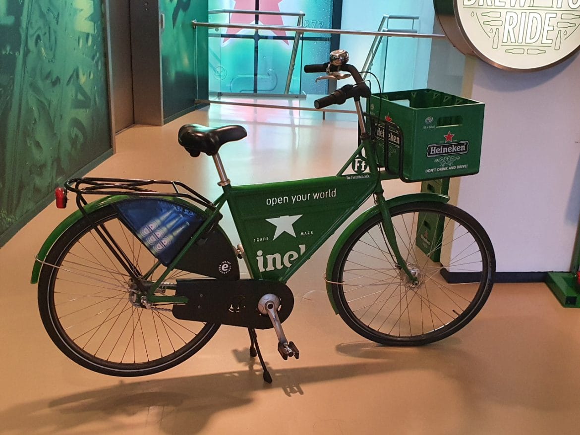 Heineken Experience Ausstellung 31: Heineken Fahrrad Heineken Experience Ausstellung 31: Heineken Fahrrad