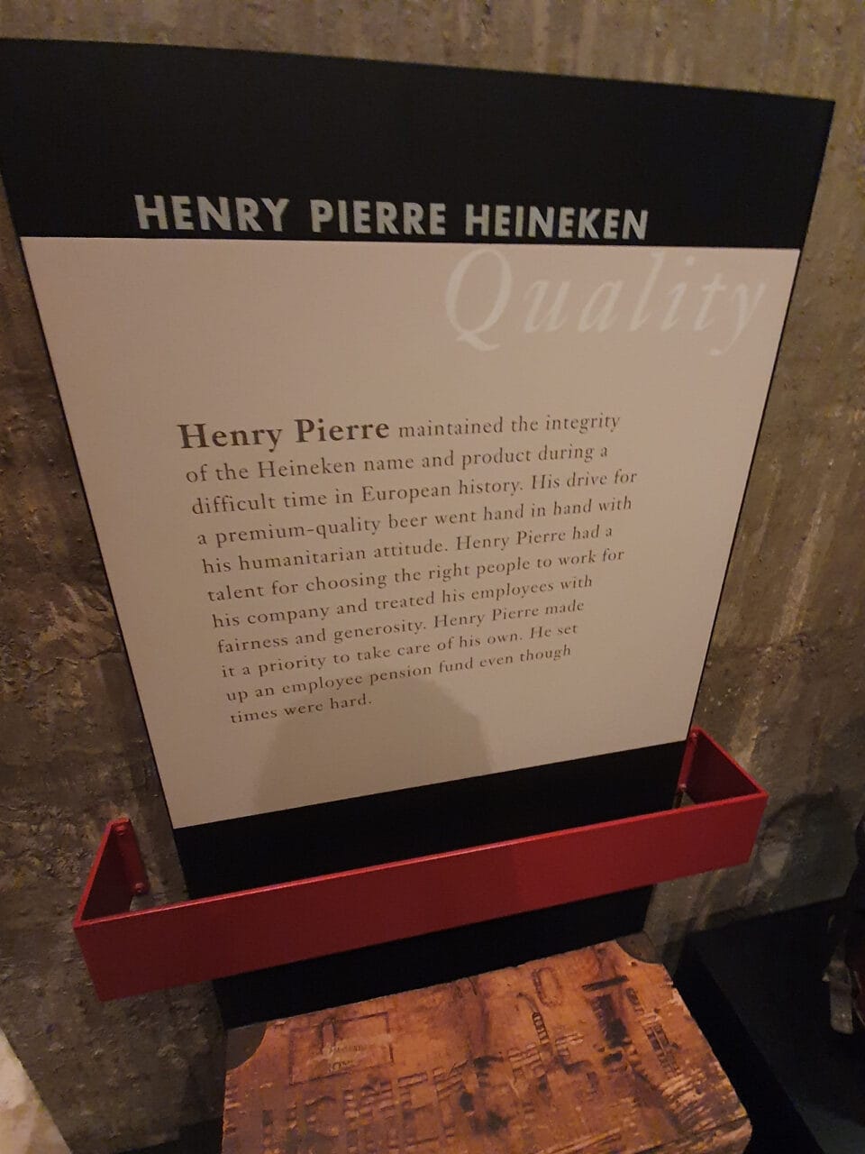 Heineken Experience Ausstellung 8: Henry Pierre Heineken – Bild 2 Heineken Experience Ausstellung 8: Henry Pierre Heineken - Bild 2