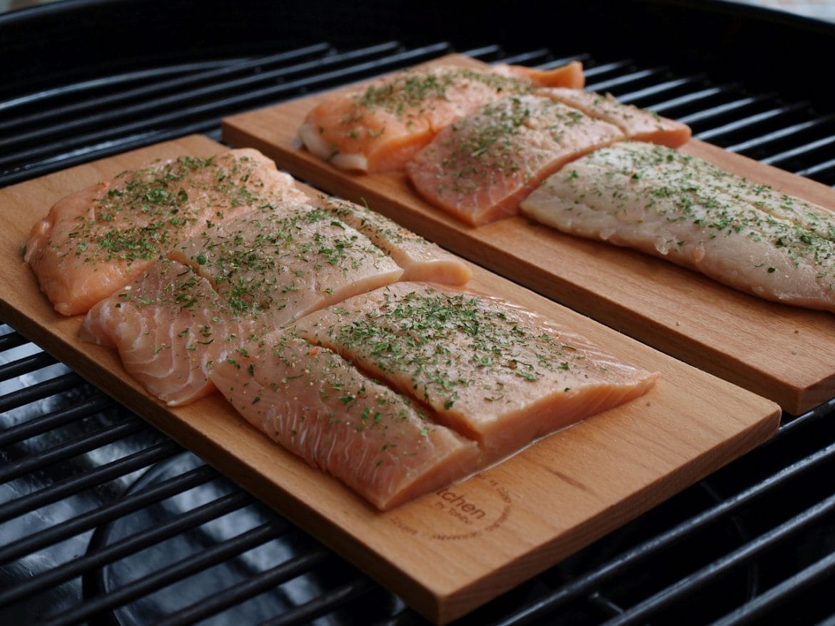 Lachs eignet sich perfekt zum Plankengrillen