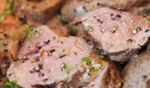 Roastbeef Kalbfleisch gebraten