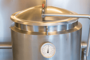 Stahltank zur Bier Gärung