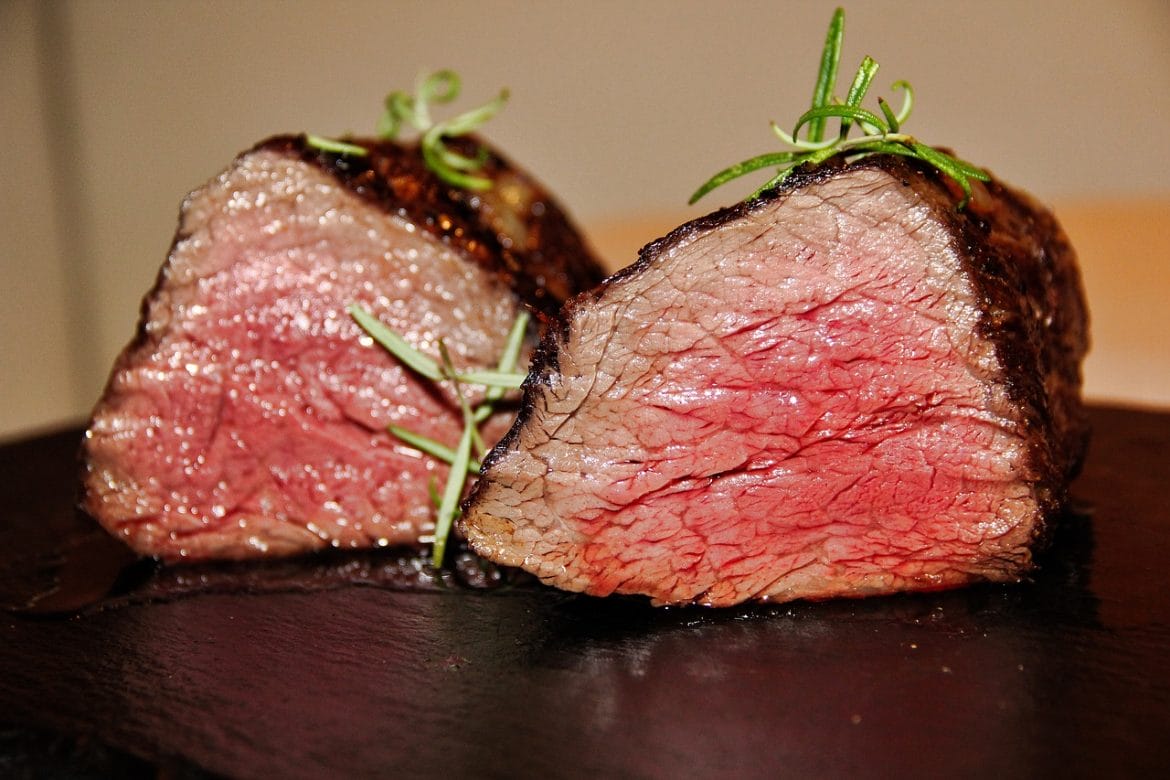 Steak Rinderfilet Garstufe Medium