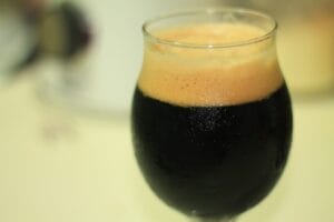 Stout Bier Aussehen