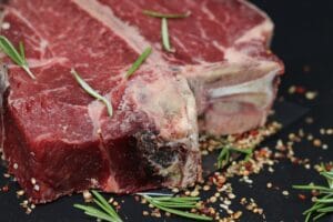 T-Bone Steak roh