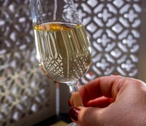 Verkostung von angereichertem andalusischen Fino Sherry